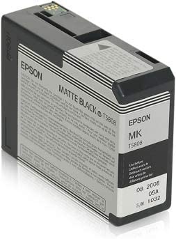 Tinta EPSON T5808 negro mate C13T580800 80ml