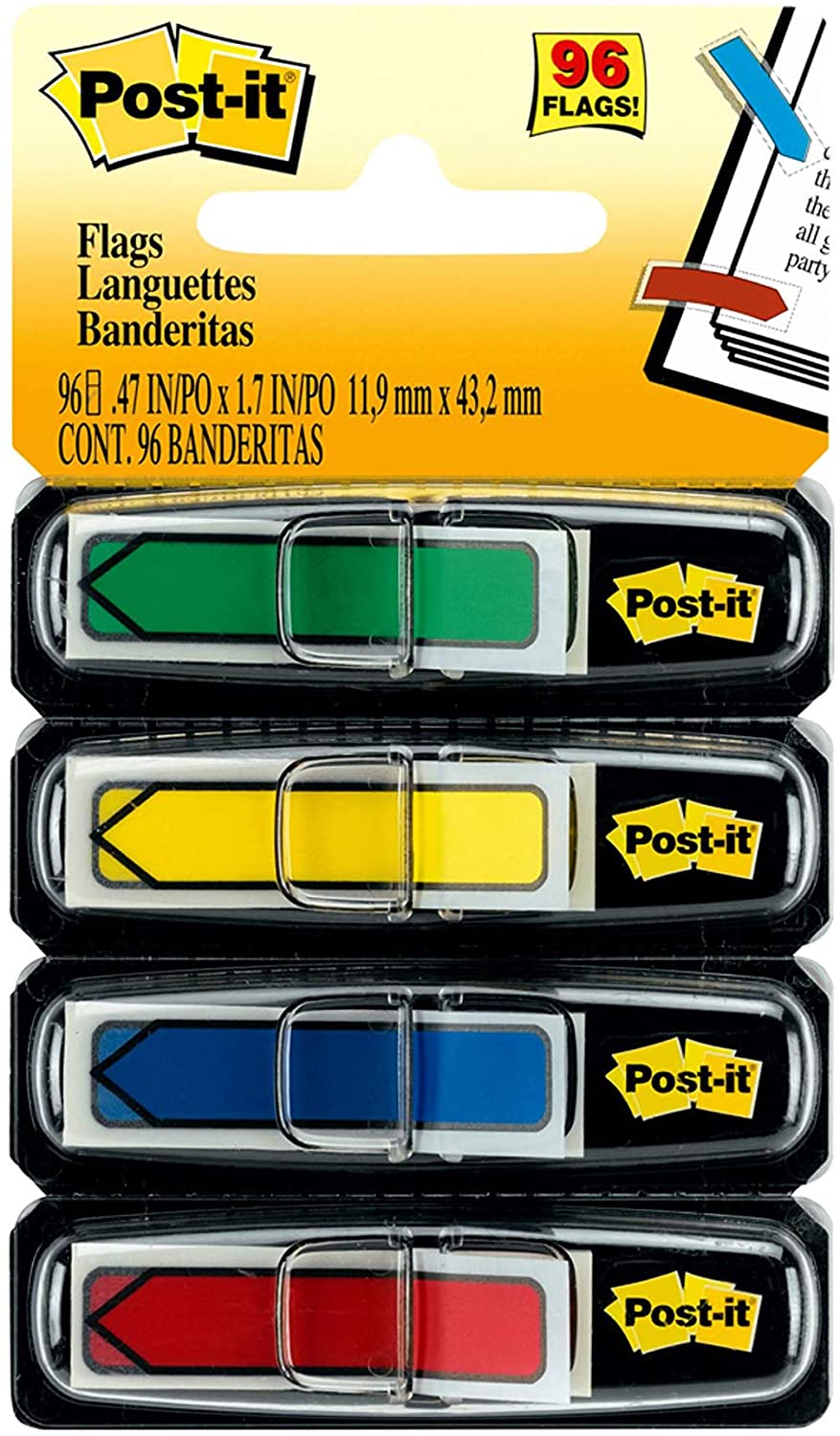Banderitas POST-IT Index 1/2 flechas 4 colores 684ARR3