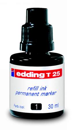 Tinta EDDING T-25 negro