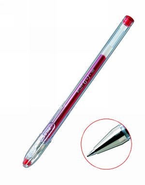 Bolígrafo gel PILOT BL-G1-F 05mm rojo