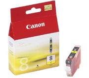 Tinta Canon N8 amarilla CLI-8Y
