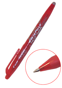 Bolígrafo borrable PILOT Frixion Ball 07mm rojo