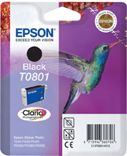 Tinta EPSON T0801 negro C13T08014011 320 pginas