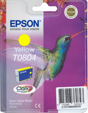 Tinta EPSON T0804 amarillo C13T08044011 220 pginas