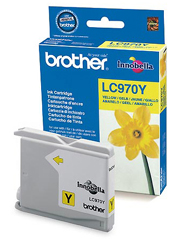 Tinta Brother LC970Y amarillo 300 pginas