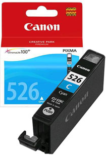 Tinta CANON N526 cyan CLI-526C 525 pginas 