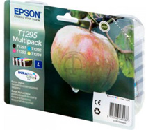 Tinta EPSON T1295 Pack negro+color C13T12954012