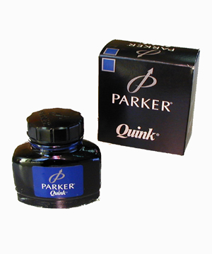 Tintero estilogrfica PARKER negro azul S0037490