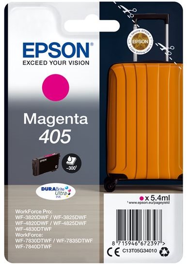 Tinta EPSON 405 magenta C13T05G34010 300 pginas