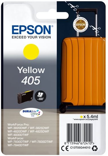 Tinta EPSON 405 C13T05G44010 amarillo 300 pginas