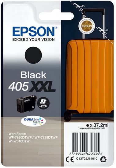 Tinta EPSON 405XXL negro C13T02J14010 2.200 pginas