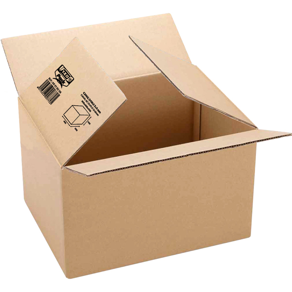 Caja embalaje cartón FIXO canal doble 600x500x500mm