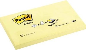 Z-Notas POST-IT 76x127 amarillo R-350