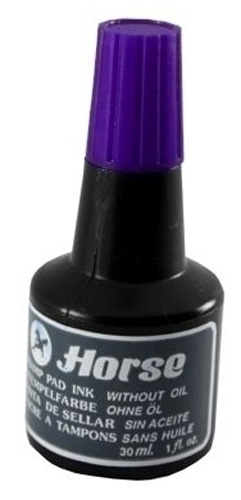 Tinta tampn HORSE violeta 30ml