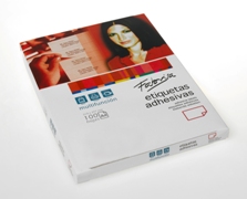 Etiqueta CD/DVD dorso opaco 114mm C/200 
