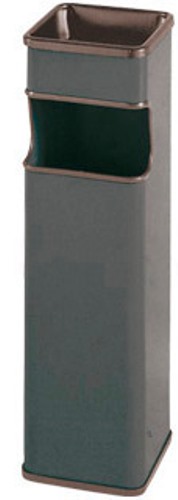 Cenicero-papelera SIE metal plata 403-G