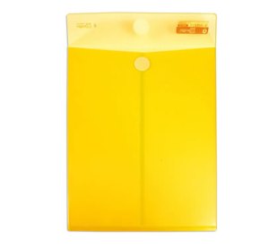 Bolsa OFFICE BOX PP velcro A4+ amarillo 90053
