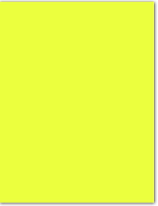 Cartulina IRIS A4 185g amarillo limn Pack 50