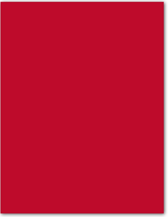 Cartulina IRIS A4 185g rojo Pack 50 