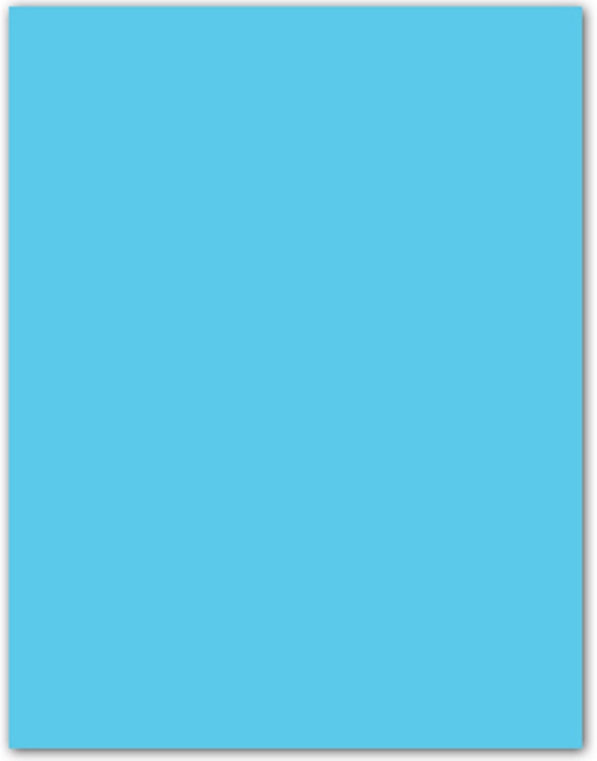 Cartulina IRIS 50x65 185g azul cielo Paquete 25