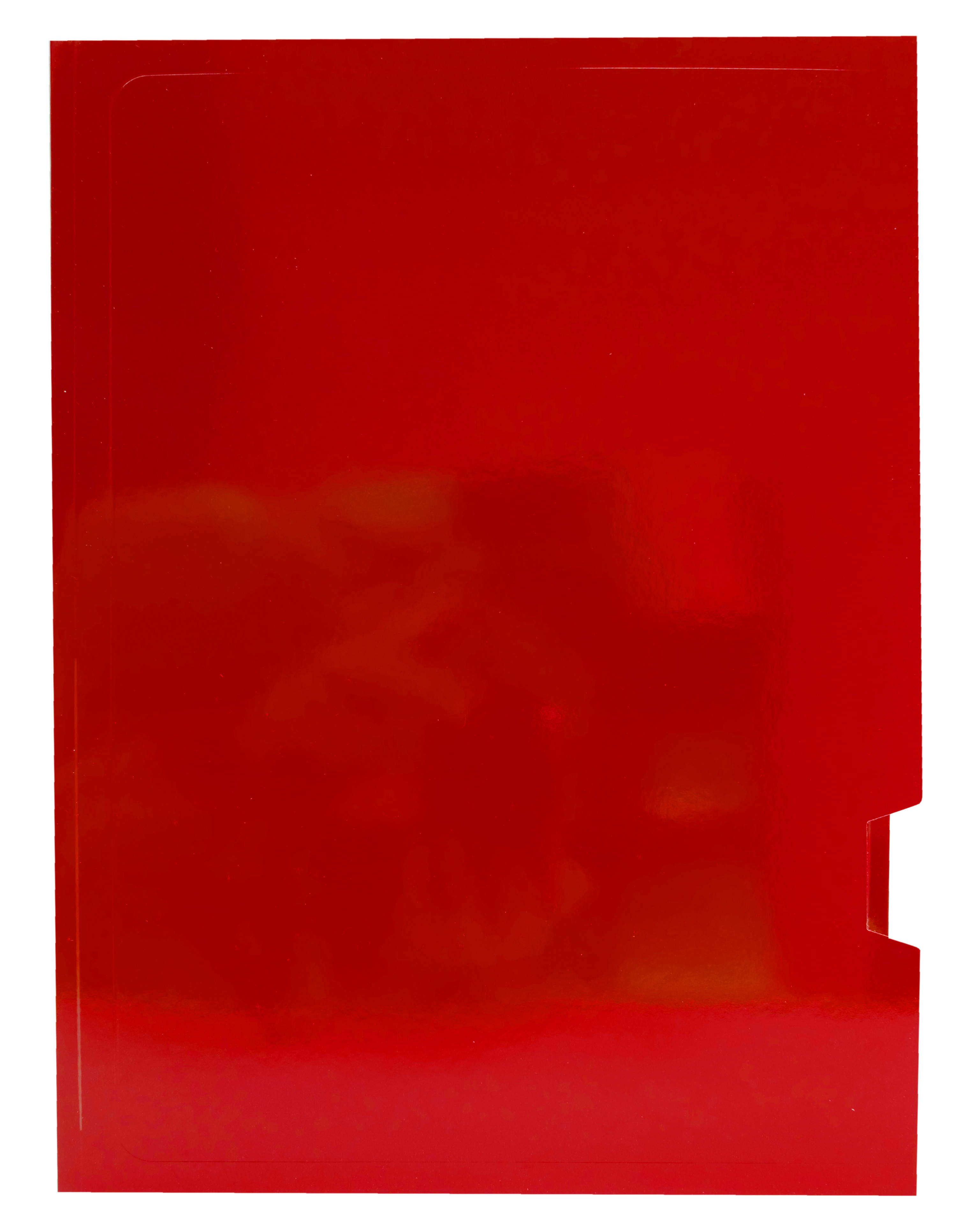 Subcarpeta 2 solapas plastificada ELBA rojo Paquete 25