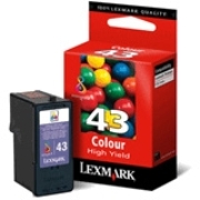 Tinta Lexmark N43XL tricolor 18YX143E