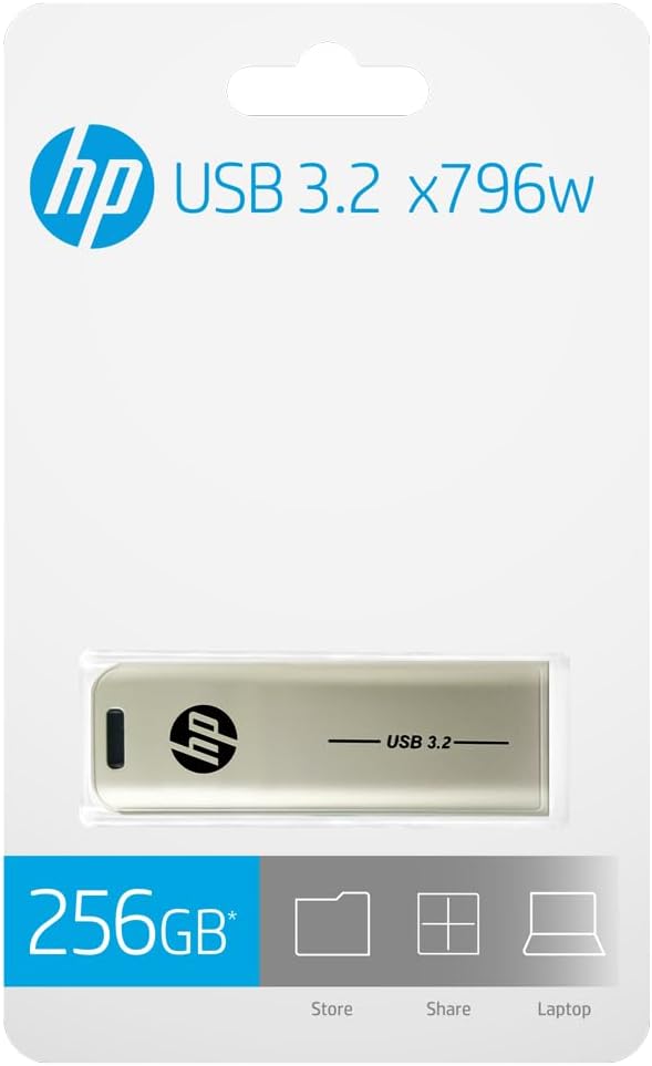 Memoria USB HP X796 metal Type A 3.1  64GB