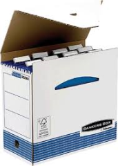 Caja archivo BANKERS BOX Plus A4 Pack 10 0026801