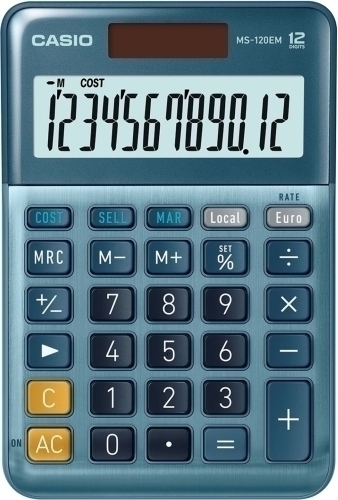 Calculadora sobremesa CASIO MS-120EM 12 dgitos