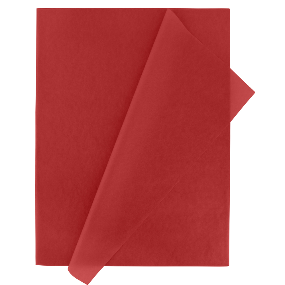 Papel seda FIXO 50x76cm rojo Pack 25 Hojas