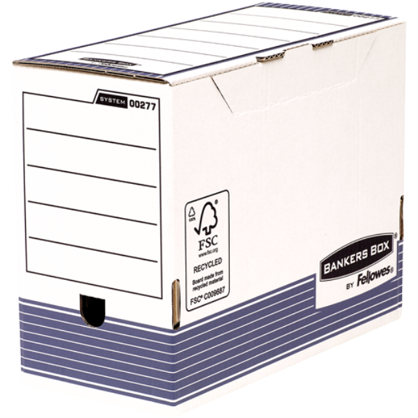 Caja archivo BANKERS BOX System A4 150mm Pack 10 27701