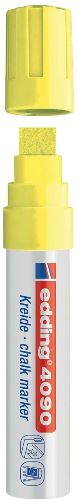 Marcador tiza líquida EDDING 4090 4-15mm amarillo neón