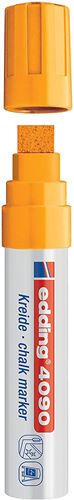 Marcador tiza líquida EDDING 4090 4-15mm naranja neón