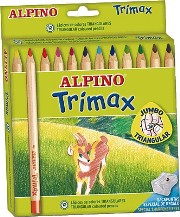 Lpiz color ALPINO Trimax Caja 12 AL000113