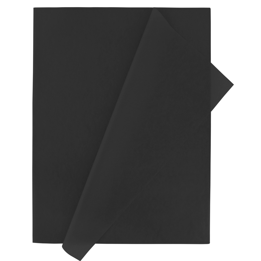 Papel seda FIXO 50x76cm negro Pack 25 Hojas