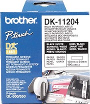 Cinta Brother precortada papel 62x100mm. DK11202 C/300