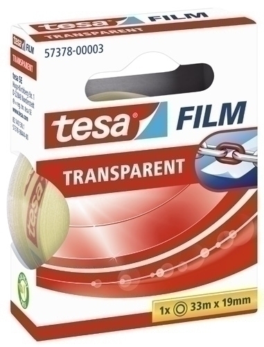 Cinta adhesiva TESA Film Trasparente 33x19 57378 