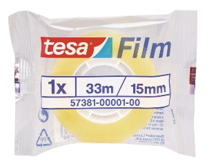 Cinta adhesiva TESA Film Standard 33x15 57381