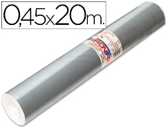 Rollo adhesivo AIRONFIX 20x0.45m plata 69139