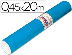 Rollo adhesivo AIRONFIX 20x0.45m azul mate medio 67014