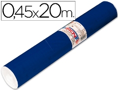 Rollo adhesivo AIRONFIX 20x0.45m azul mate oscuro 67150