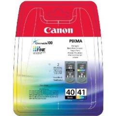 Tinta Canon N40/41 PG-40+CL-41 multipack 0615B043 