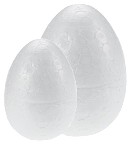 Figura poliespn FIXO huevo 7,5cm Pack 6