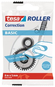 Corrector cinta lateral TESA Basic 5mmx8m 58563