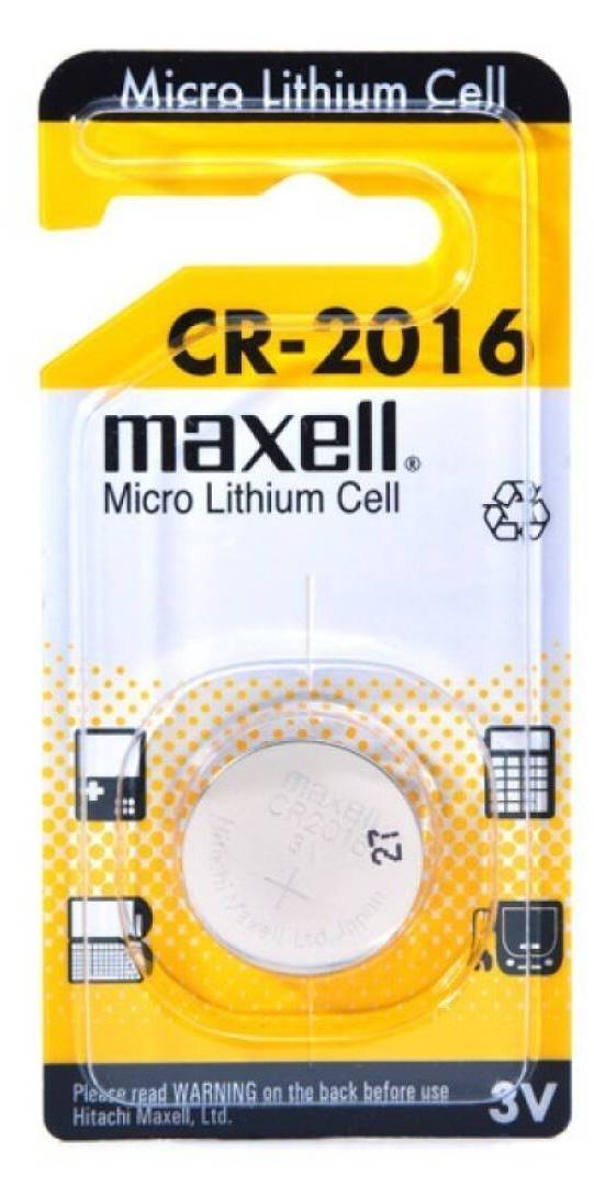 Pila botn litio MAXELL CR2016-B1 MXL 3v