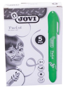 Maquillaje JOVI Twist Face Paint 5,5g verde Caja 5 