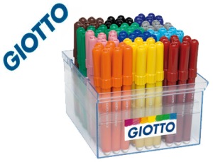 Rotulador GIOTTO Turbo Maxi  Schoolpack Caja 108 