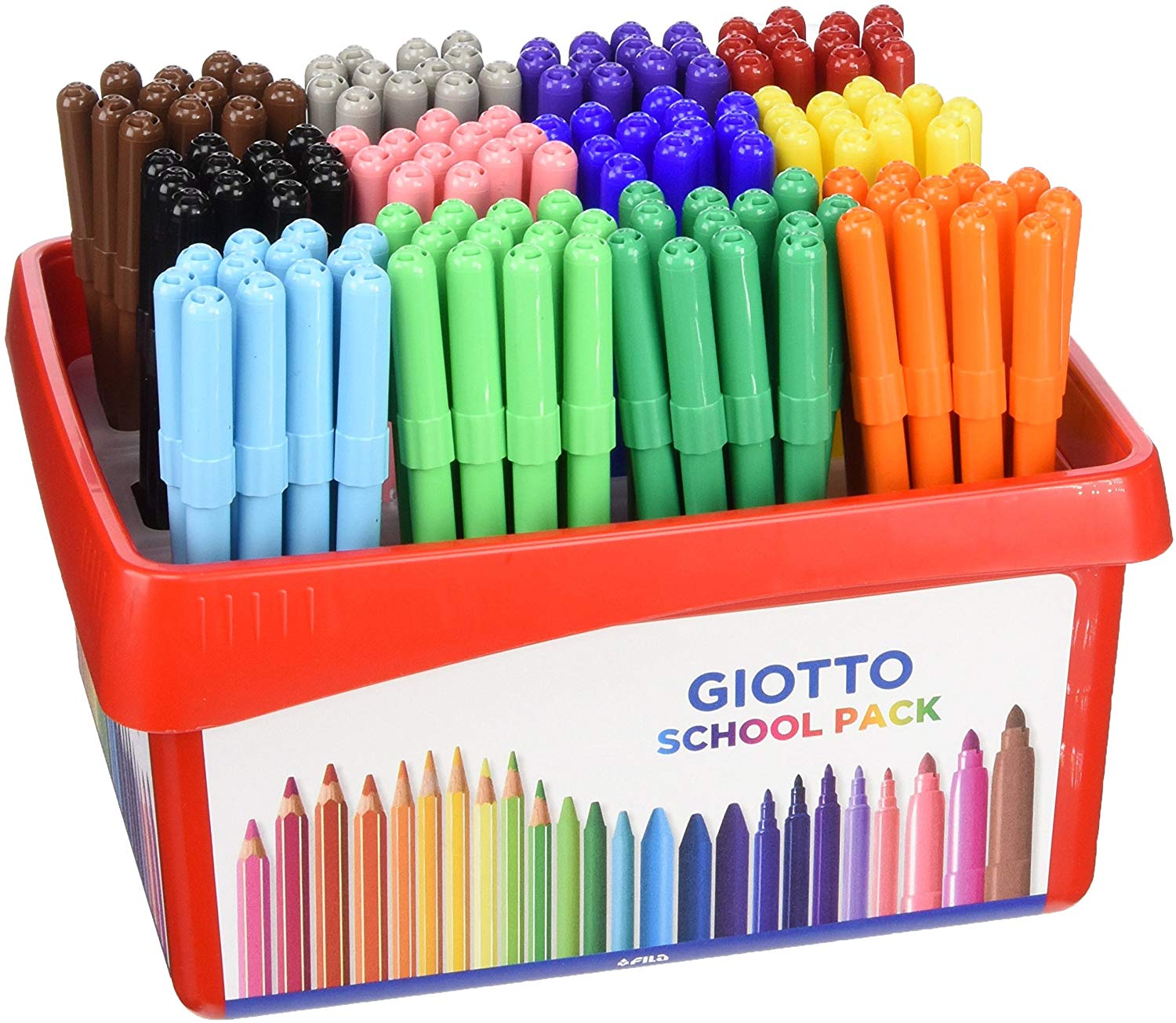 Rotulador GIOTTO Turbo Color Schoolpack Caja 144  