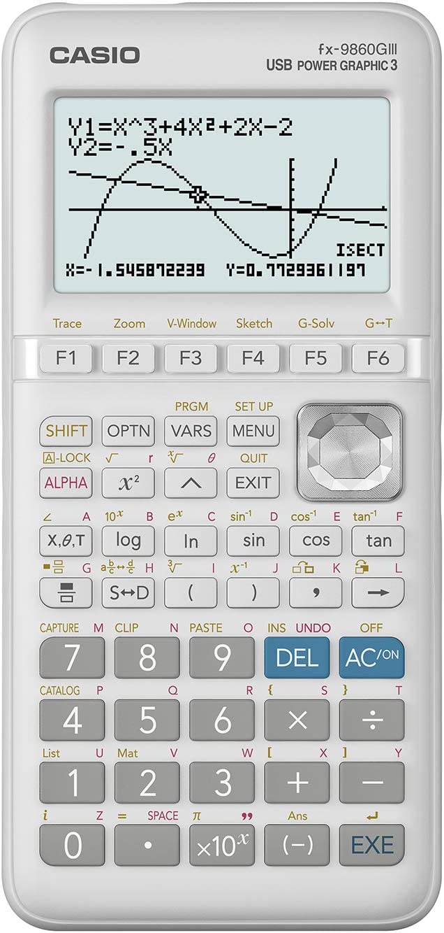 Calculadora grfica CASIO FX-9860GII Pilas
