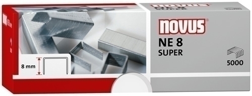 Grapas grapadora eléctrica NOVUS NE8 SUPER Caja 5000
